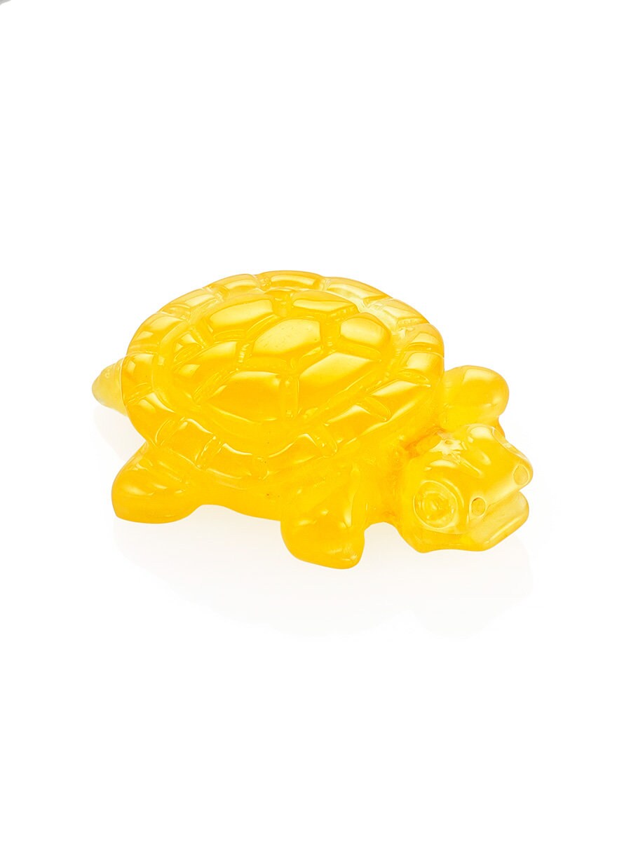 Turtle Handmade figurine carved from natural solid Baltic amber|amber statuette Turtle |Amber Sculpture |Amber Souvenir Statuette unick gift