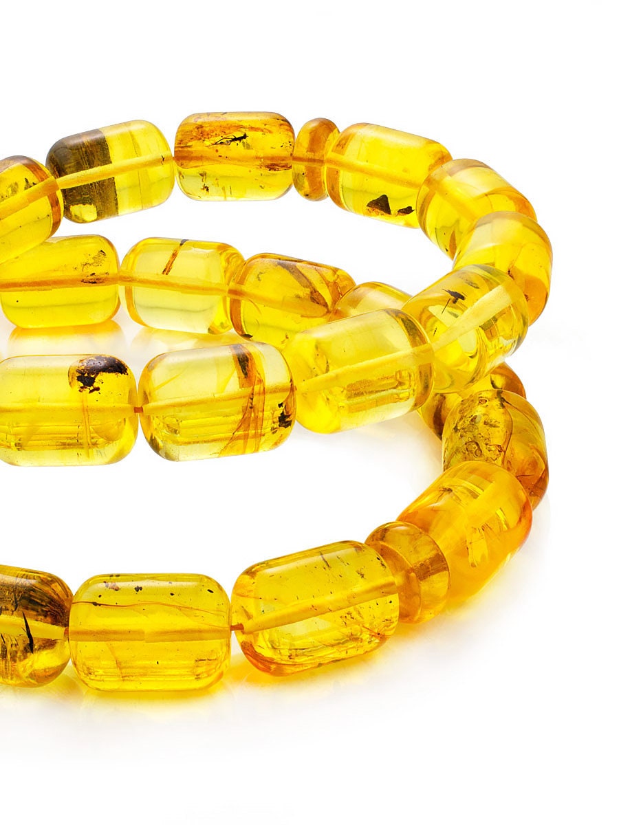Unique rosary beads made of natural solid textured amber with insect inclusions|Amber Rosary Bead|Misbaha Kahrab Taspih|Natural Baltic Amber
