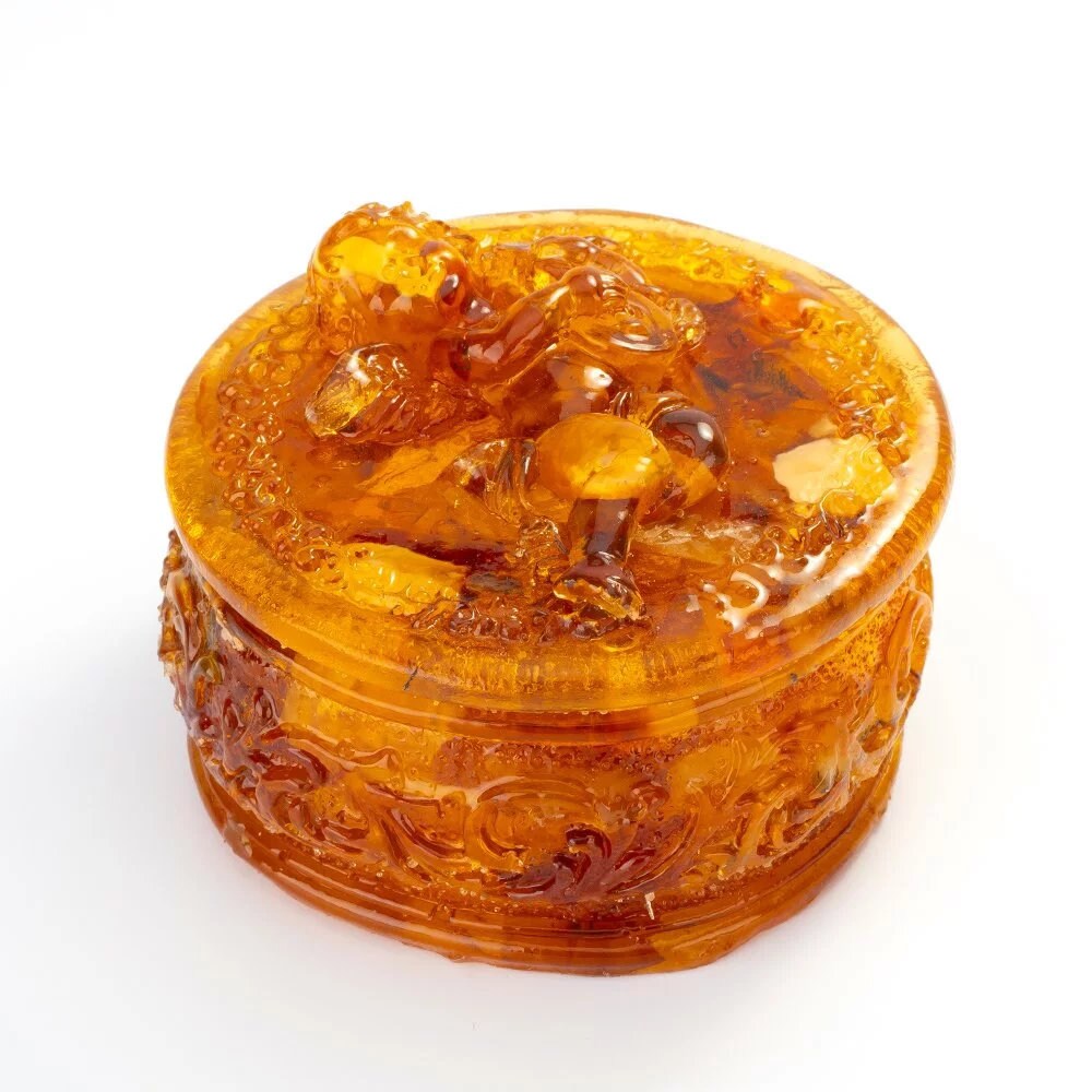 Unique Amber jewelry box Amur |Unick Amber Box Angel| Luxury box |Gift for Her|Amber Luxury Box| Handmade Jewelry Box| Jewelry Storage