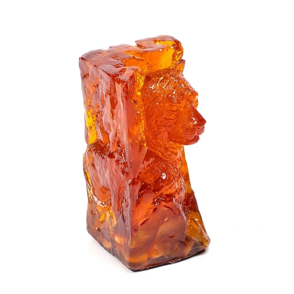 Souvenir figurine "Amber bear"|Amber Souvenir Gift|Handmade Amber Bear Statuette|Amber Bear Sculpture| Home decor