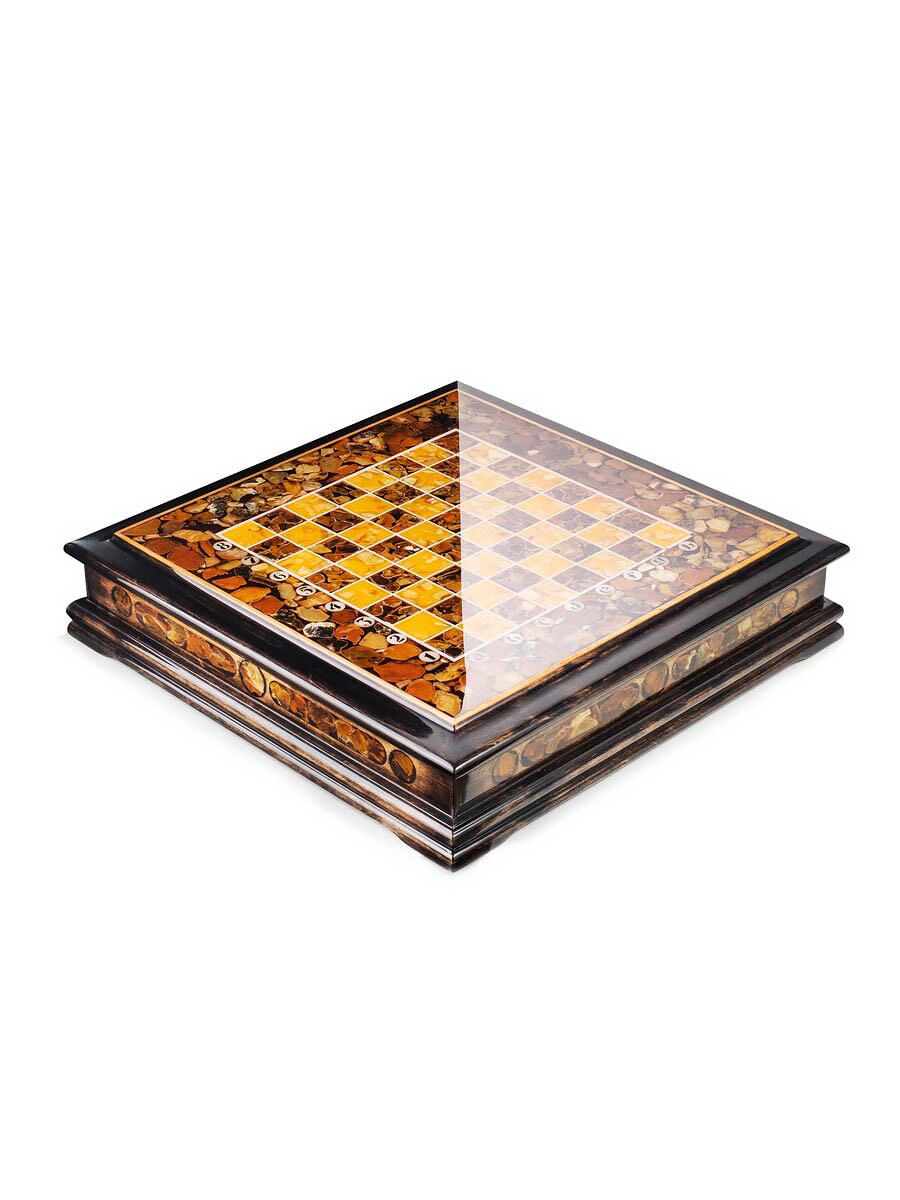 Chess set wooden natural amber board and chess pieces |Wooden Amber chess Board|Amber Chess Figures|Board Game|Vip Gift