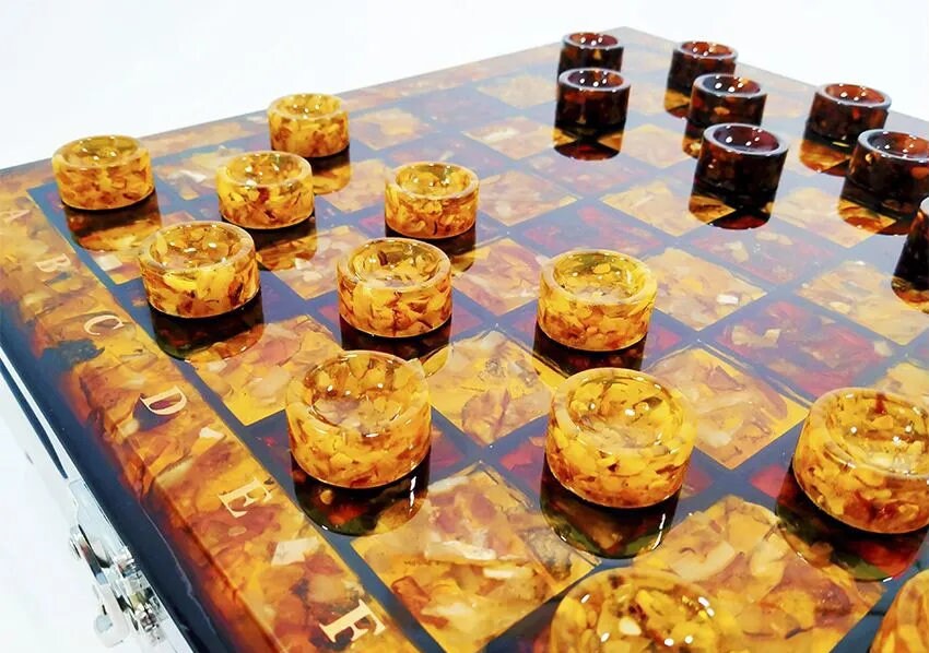 Wooden Amber chess set Status|Amber Chessboard |Amber chess Pieces| Wooden Chessboard |Chess Figures |Board Game| Vip Gift| Luxury Chess Set