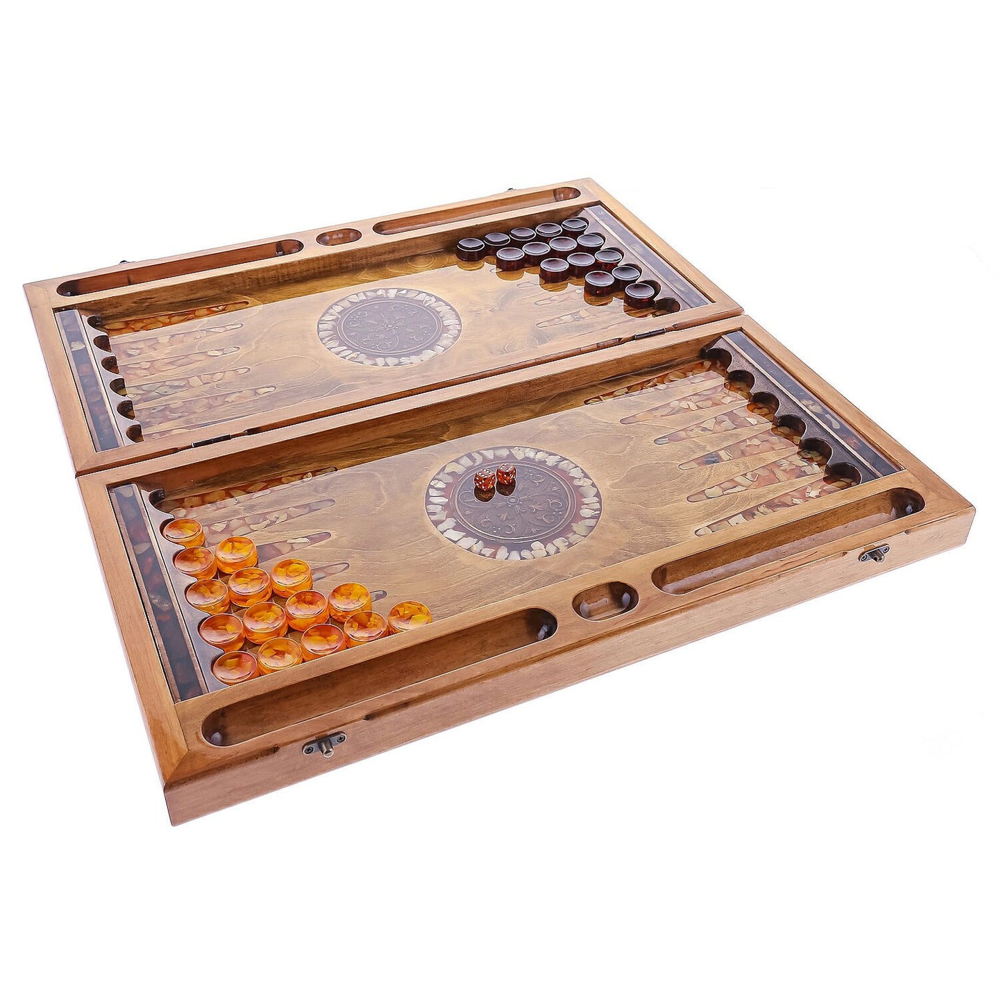 Luxury amber backgammon set Dragon with chips|backgammon board high quality wood decorated Amber|Checkers amber dices| Board Game| Vip gift