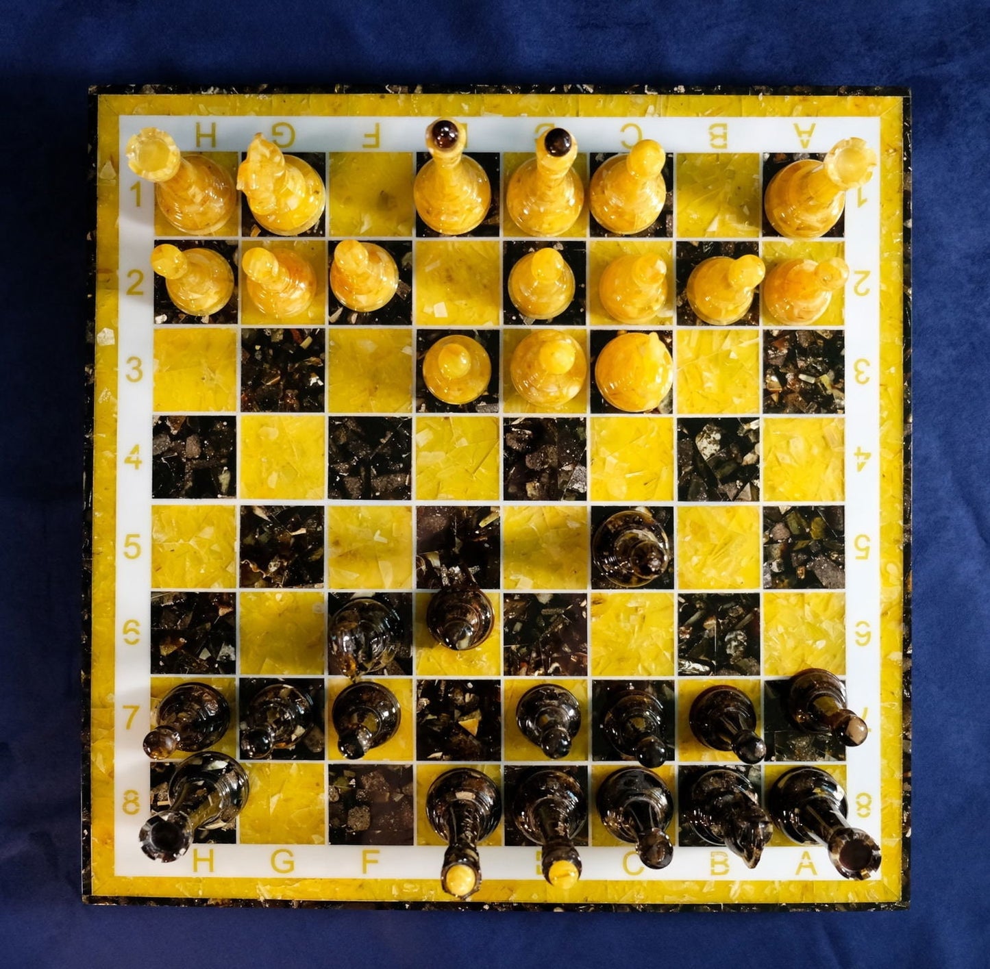 Amber chess set |Luxury Amber Chessboard |Amber Chess Figures|Board Game| Vip Gift |unique present |100%amber chess