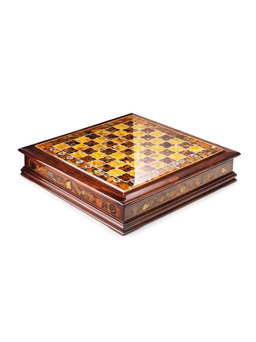 Luxury amber chess set with chess piees|Wooden Amber chess Board|Amber Chess Figures|Board Game| Vip Gift|Luxury Gift