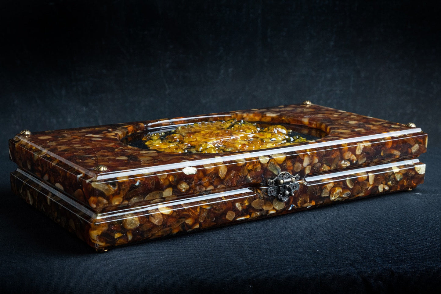 Wood amber backgammon board with amber chips Coat of arms| Luxury backgammon set| |Amber Dices| Board Game| Vip Gift