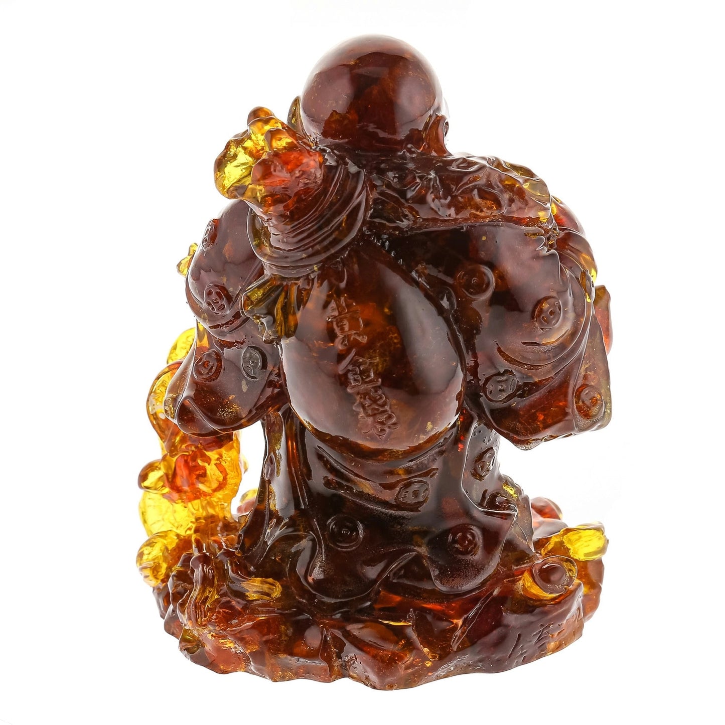 Amber  laughing Buddha|Handmade Amber figurine|Buddha Statue|unick gift|Home decor|luxury interior|Amber souvenir gift