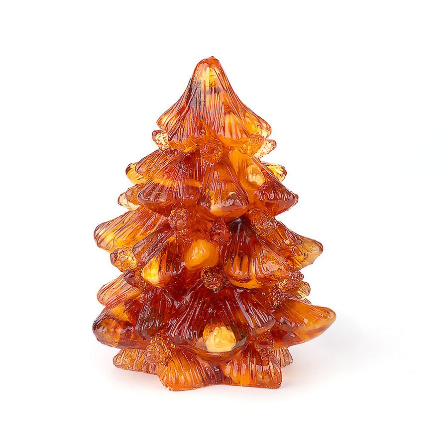 Christmas tree decorated with natural baltic amber|talisman tree|Amber Tree Art|christmas giift|Souvenir new year Gift