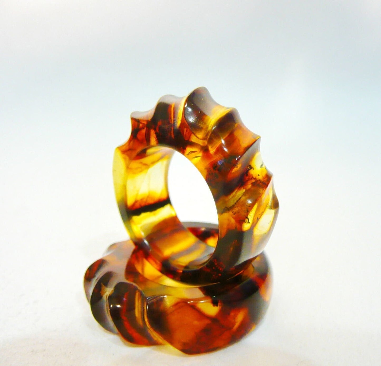 Amber wedding rings|Handmade amber ring|Unique amber band|Amber Ring for men|Handmade Jewelry Gift|Amber wedding bands